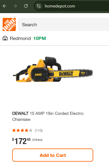 Life Price annotating prices on Home Depot